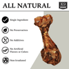 Goliath - Meaty Marrow Filled Natural Dog Bones Made in USA for Large Aggressive Chewers Over 50 lbs - K9 Connoisseur
