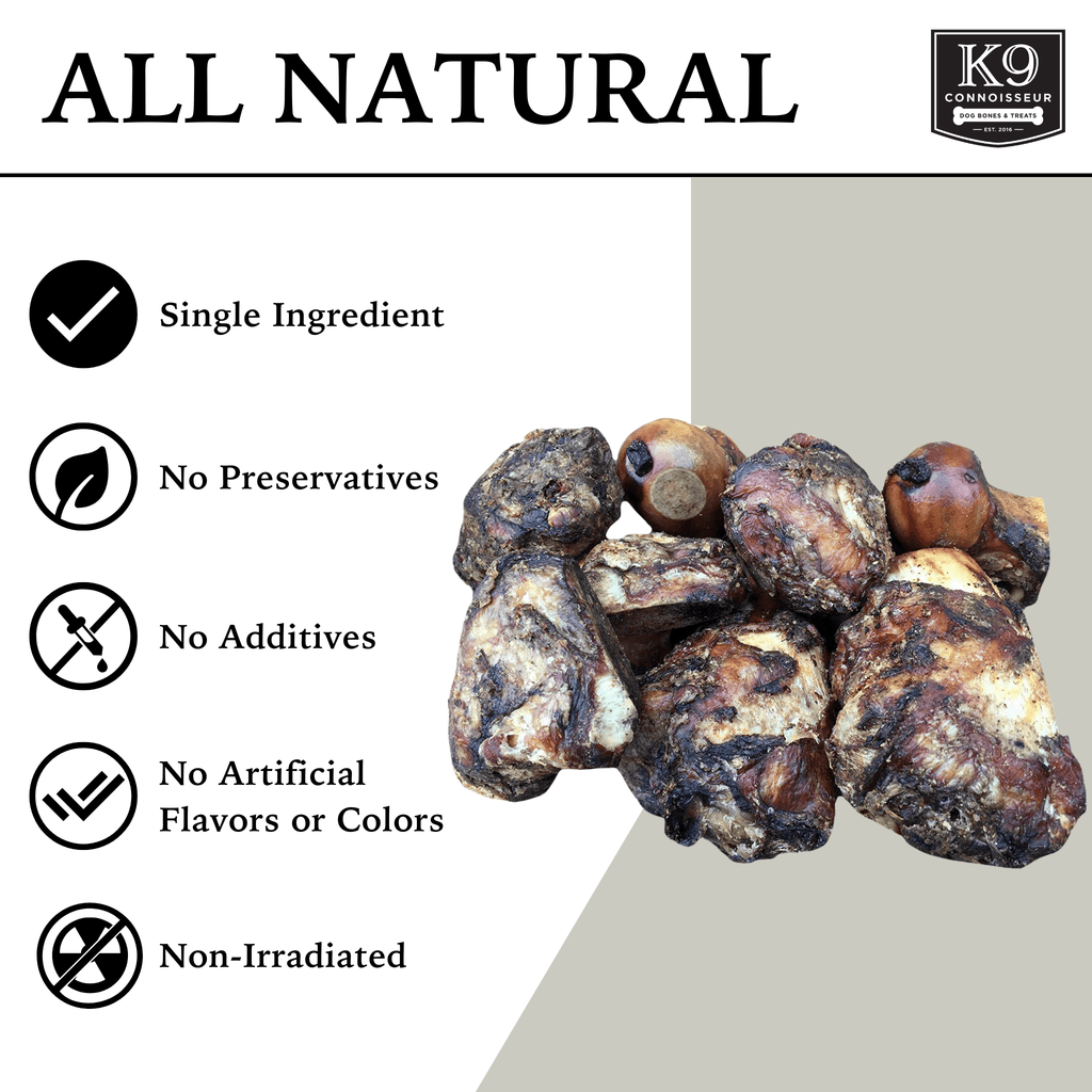 Contender - Meaty Marrow Filled Natural Dog Bones Made in USA for Large Aggressive Chewers Over 50 lb - K9 Connoisseur