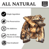 Tail Starters - 8 Inch Meaty Marrow Filled Natural Dog Bones Made in USA for Medium Dogs Upto 50 lb - K9 Connoisseur