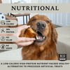 Beef Knee Caps - Meaty Long Lasting Dog Bones Made in USA for Small & Medium Dogs Upto 50 lb - K9 Connoisseur
