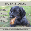 Beggar Bone - Meaty Marrow Filled Natural Dog Bones Made in USA for Medium & Large Dogs Up to 50 Lb - K9 Connoisseur