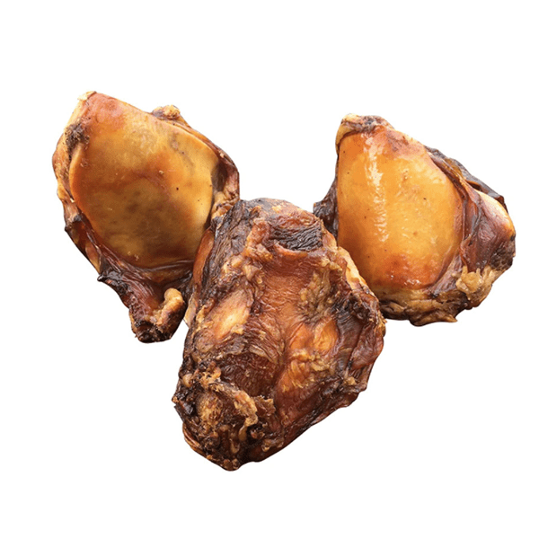 Beef Knee Caps - Meaty Long Lasting Natural Dog Bones Made in USA for Small & Medium Dogs Up to 50 lb - K9 Connoisseur