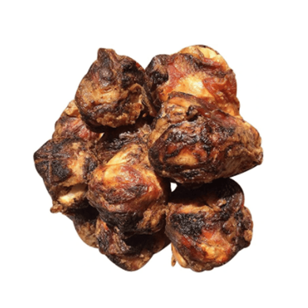 Beef Knee Caps - Meaty Long Lasting Natural Dog Bones Made in USA for Small & Medium Dogs Up to 50 lb - K9 Connoisseur