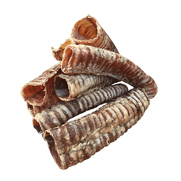 Beef Trachea Dog Chews - Grain Free Natural Dog Treats Made in USA for Small, Medium, Large Aggressive Chewers - K9 Connoisseur